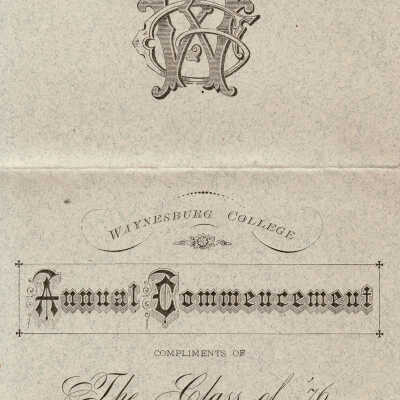 Waynesburg College Annual Commencement, Class of 1876
