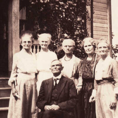 Children of James Throckmorton and Mary Malvina (Harvey) Throckmorton