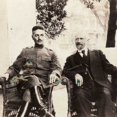 Garvin Roseborough Wylie and his father James Beall Wylie