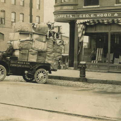 George E. Wood business in Steubenville, Jefferson County, Ohio