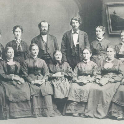 Abigail (McGinnis) (Grable) Moore and her children