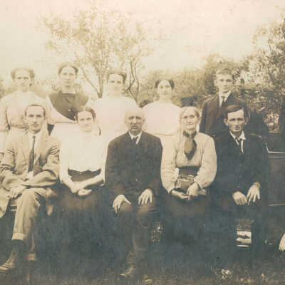 John Wise Grable and Eliza Jane (Shidler) Grable family