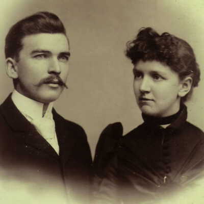 George Brinton McClellan Jacobs and his wife Ina Luella (Maxwell) Jacobs