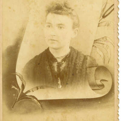 Cora Luella (Wallace) Huffman [1868-1937]: Origformat: Print-Photographic