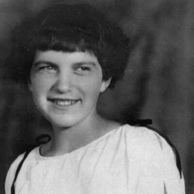 Opal LaVerne (Hale) Adams [1905-1946] on her wedding day, 31 July 1923