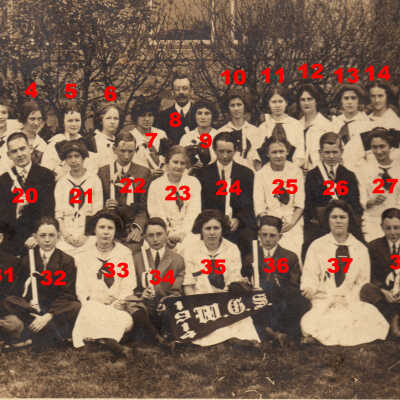 Waynesburg High School, Class of 1914