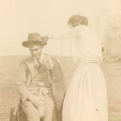 Otha Claire Minor and friends: Origformat: Print-Photographic