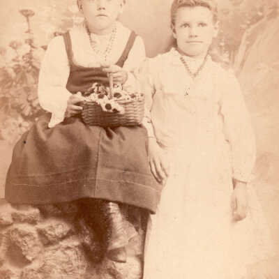 Nettie (Waychoff) Meek and Oma Mary (Waychoff) Hill