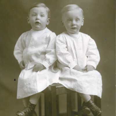 Twin sons of Henry Francis "Harry" Baily and Lucy (Sayers) Baily