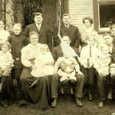 Jasper Dulaney and Martha Maria (Silveus) Dulaney family