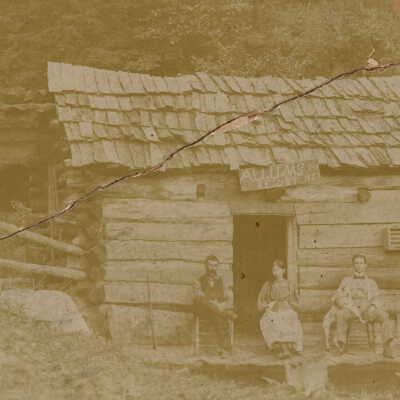 Allum family in Crabapple, Richhill Township, Greene County, Pennsylvania