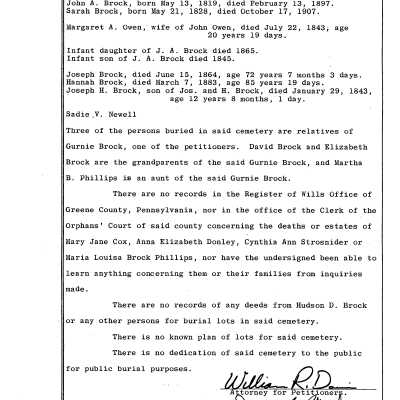 Brock Cemetery - No. 245 Criminal Sessions 1970 - Page 04