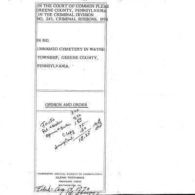 Brock Cemetery - No. 245 Criminal Sessions 1970 - Page 16