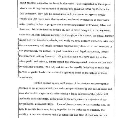 Brock Cemetery - No. 245 Criminal Sessions 1970 - Page 20