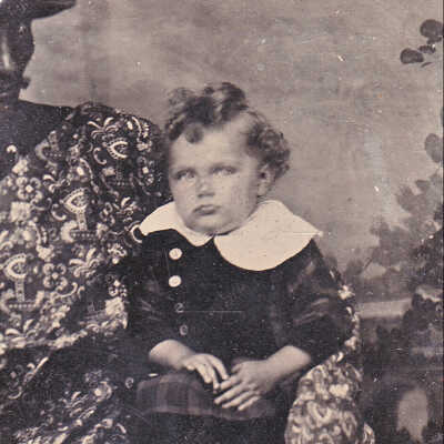Elizabeth (Woodruff) McVay Album 01 - page 14, position 02 - Male child