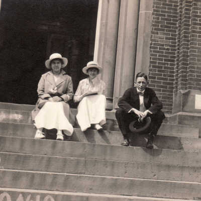 Helen Scott (Brown) Lowe, Mary Inghram, Ralford Baily-Purman
