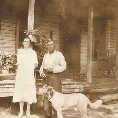 John Wesley White and his wife, Ida (Hostutler) White