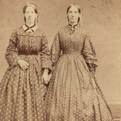 Johnson Album 03, Photo 11 - Daughters of Joseph Sargeant & Margaret Nichols