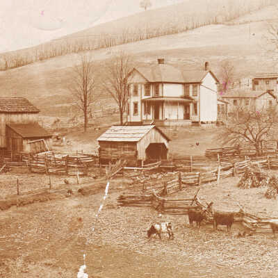 John Wesley Millikin and Anna Virginia (Lewellen) Millikin homeplace