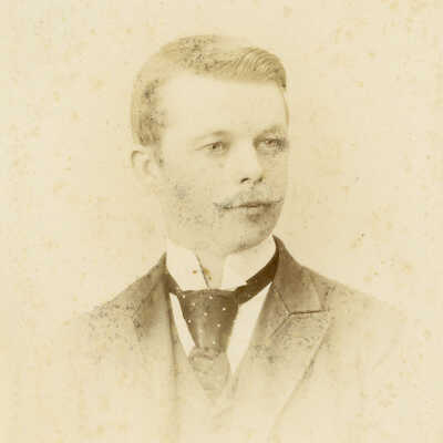 Mitchener Album 01, Photo 50 - Believed to be Edgar Allen Hughes [1863-1943]