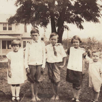 Throckmorton cousins, circa 1925