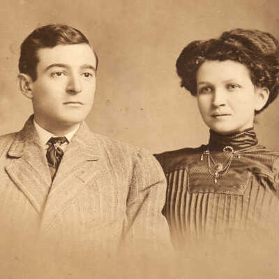 Alan Woodruff and his wife, Ida (Rinehart) Woodruff