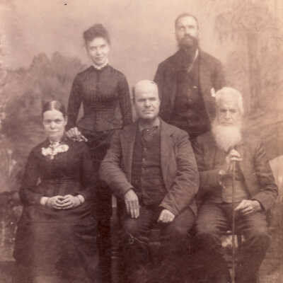 Closser Album 02, Photo 01 - Hostetler Blind Family