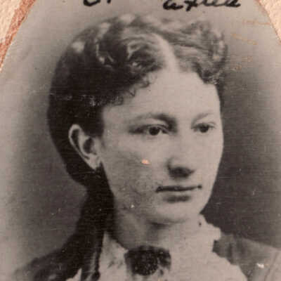 Ann Caroline "Carrie" (Axtell) Garrison, Waynesburg College, Class of 1866