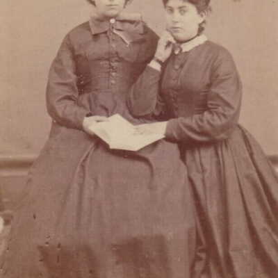 Anna Mariah (Harvey) Barmore and Catherine Elizabeth (Harvey) Iams