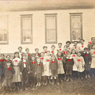 Students - Greene County, Pennsylvania (circa 1905)