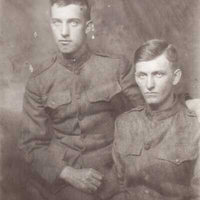 Burley Lohr [on left]