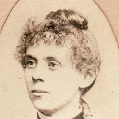 Virginia (Sowers) Frantz, Waynesburg College, Class of 1886