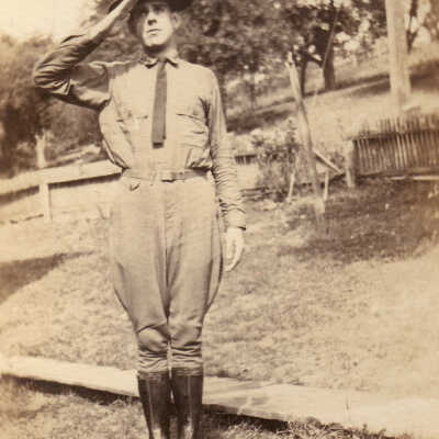 Charles Patrick Meighen in his World War I uniform