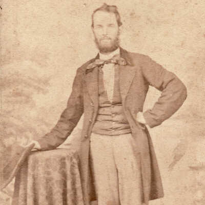 Crago-Spencer Album 02, Photo 02 - John N. Crago [1832-1907]