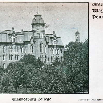 Miller Hall on the Waynesburg College campus