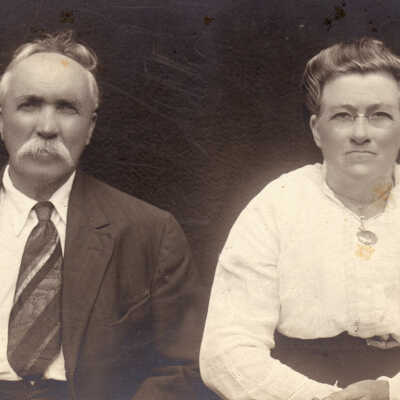 Benjamin F. Moore and his wife, Elizabeth (Moninger) Moore