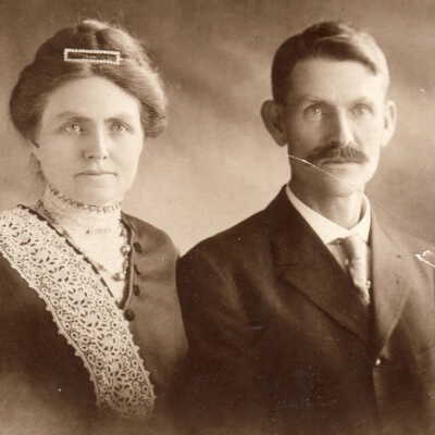 Thomas F. Spragg with second wife, Lucile (Clark) Spragg