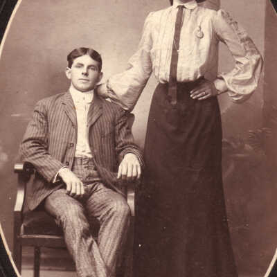 George C. Ullom and his wife, Emma (Moore) Ullom