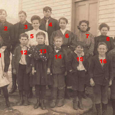 Students - Greene County, Pennsylvania (circa 1905)