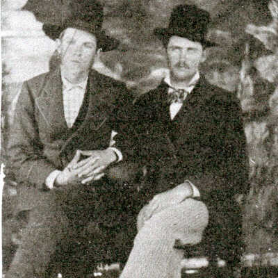 Millikin Album, Photo 17 - John Wesley Millikin [on left]