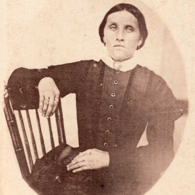 VanCleve Album, Photo 10 - Catharine (Throckmorton) Rees [1820-1863]