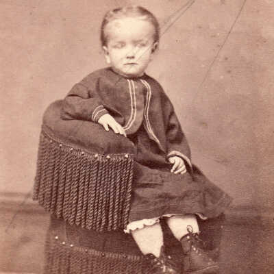 Crago-Spencer Album 02, Photo 24 - Harriet "Haddie" Spencer