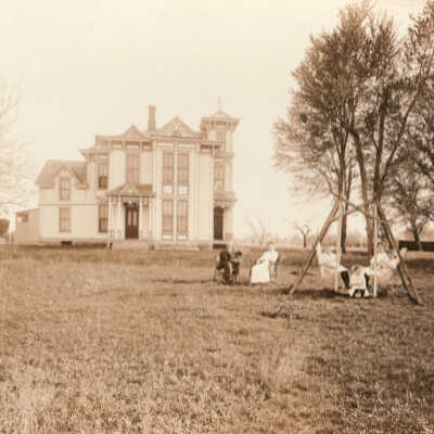 Staggers family home in East Waynesburg, Greene County, Pennsylvania