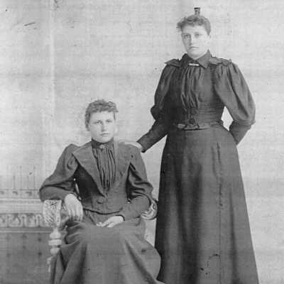 Estella (Hartley) Barrickman and Harriet Rozella "Hattie" (Hartley) Shriver