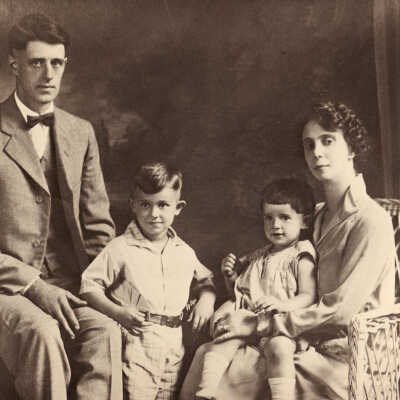 Russell Burdette Morris and Elsie (Woodruff) Morris family
