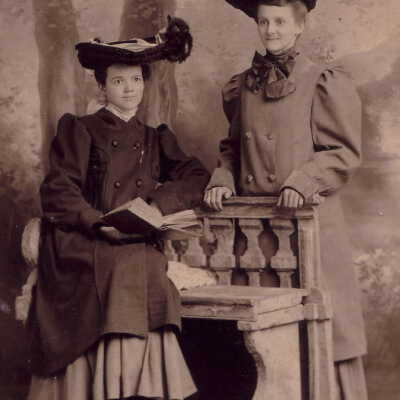 Margaret (Bowler) Adamson [Seated]