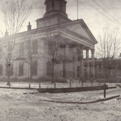 Greene County Courthouse on High Street in Waynesburg