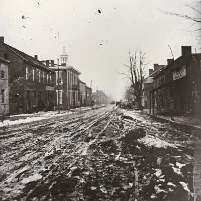 High Street (looking west) in Waynesburg