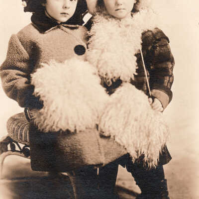Marion (Brosius) Berrehsem [1905-1984] and Margaret Lucile (Brosius) Wylie [1907-1999]