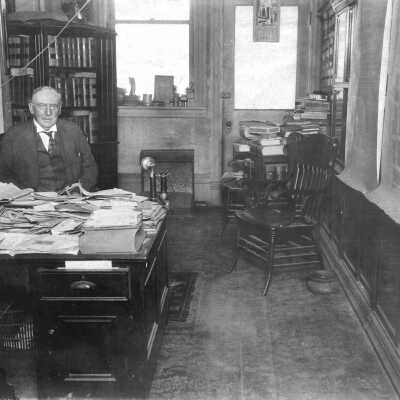 Daniel Spindler Walton office - Peoples National Bank Building